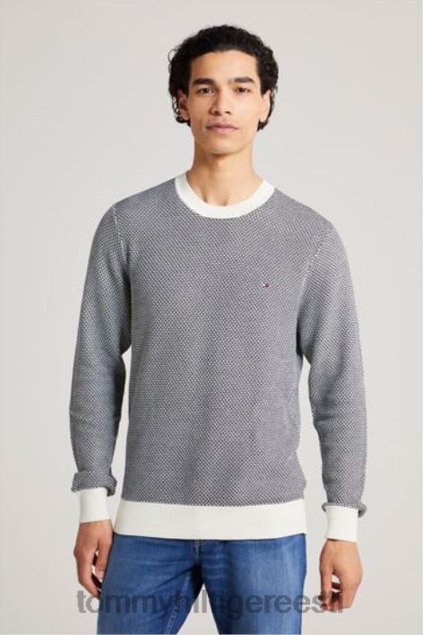 tekstuuriga kampsun RJV623525 valge Tommy Hilfiger