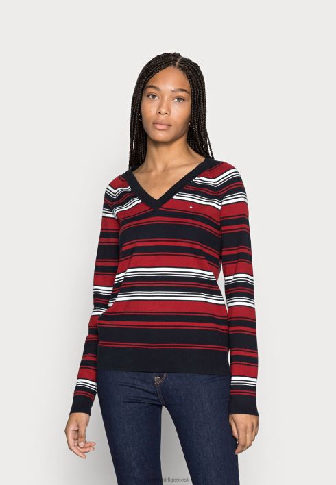 vkaelusega kampsun kampsun RJV627481 multi ecru rouge des sky Tommy Hilfiger