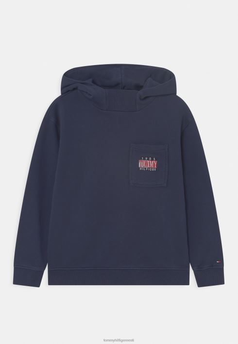 ajatu kapuutsiga kapuuts RJV627610 hämar merevägi Tommy Hilfiger