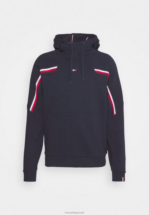 globaalne triibuline kapuuts RJV624483 kõrbe taevas Tommy Hilfiger