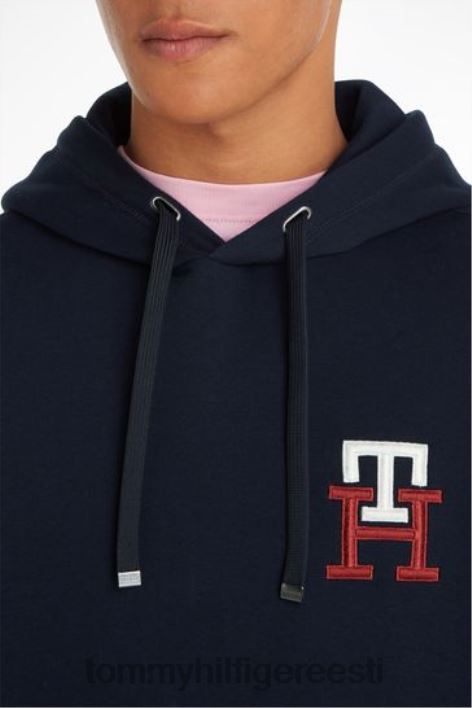 hädavajalik monogramm kapuuts RJV623558 sinine Tommy Hilfiger