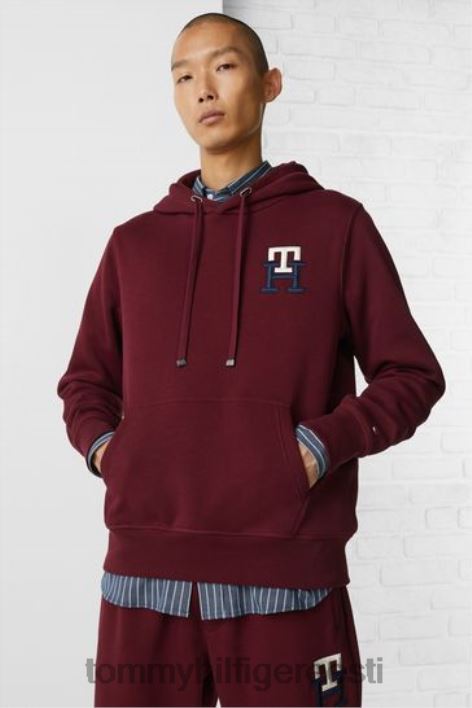 hädavajalik monogramm kapuuts RJV623646 punane Tommy Hilfiger
