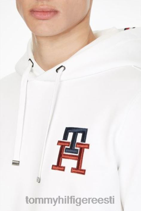 hädavajalik monogramm kapuuts RJV623647 valge Tommy Hilfiger