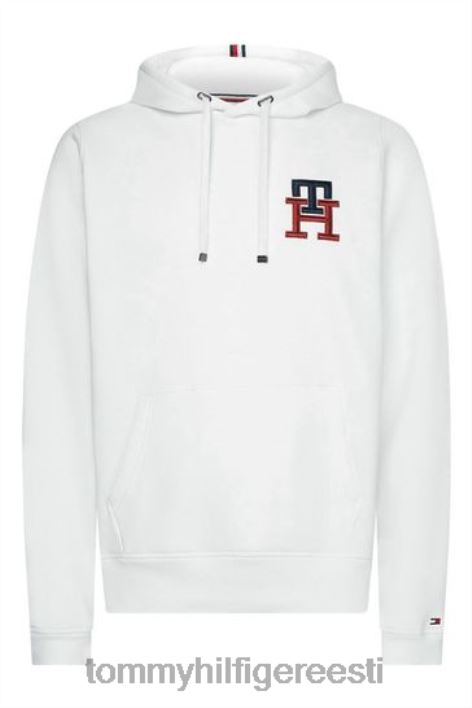 hädavajalik monogramm kapuuts RJV623647 valge Tommy Hilfiger