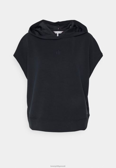 interlock hoodie hoodie RJV627839 kõrbe taevas Tommy Hilfiger