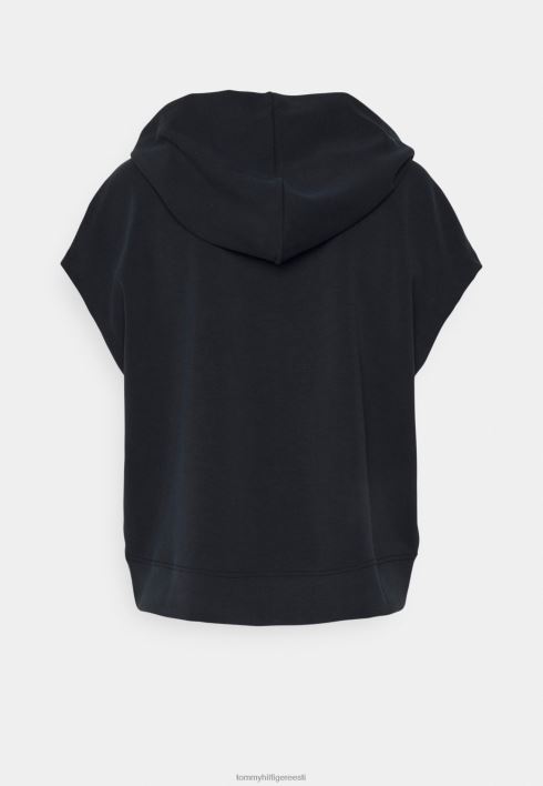 interlock hoodie hoodie RJV627839 kõrbe taevas Tommy Hilfiger