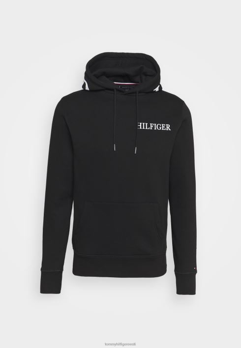 logo kapuutsiga kapuutsiga RJV627976 must Tommy Hilfiger