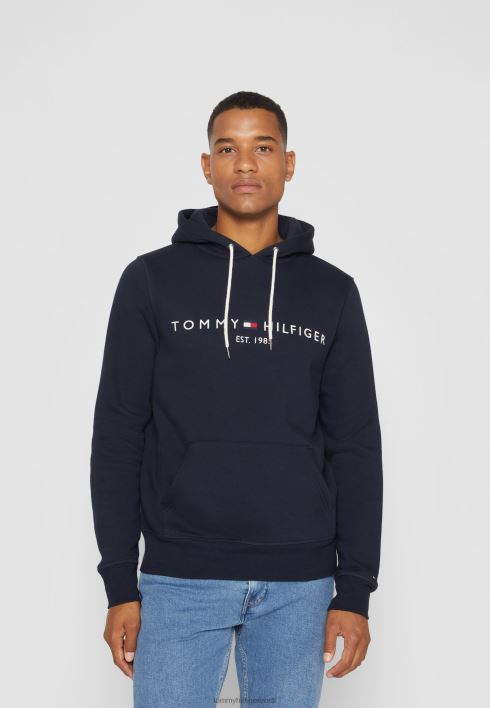 logoga kapuutsiga kapuuts RJV624220 sinine Tommy Hilfiger