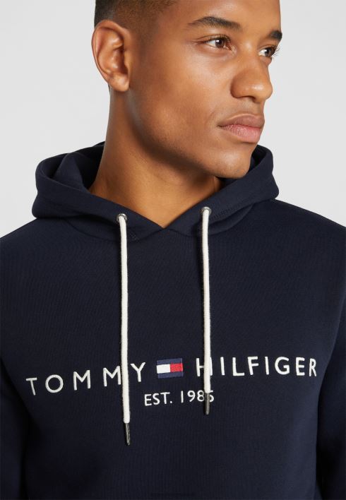 logoga kapuutsiga kapuuts RJV624220 sinine Tommy Hilfiger