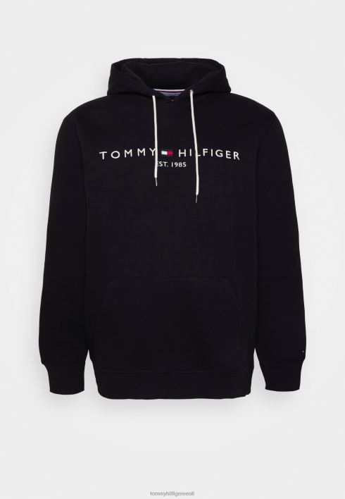 logoga kapuutsiga kapuuts RJV624388 must Tommy Hilfiger