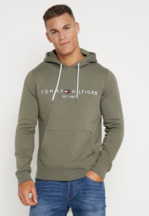logoga kapuutsiga kapuuts RJV624718 roheline Tommy Hilfiger