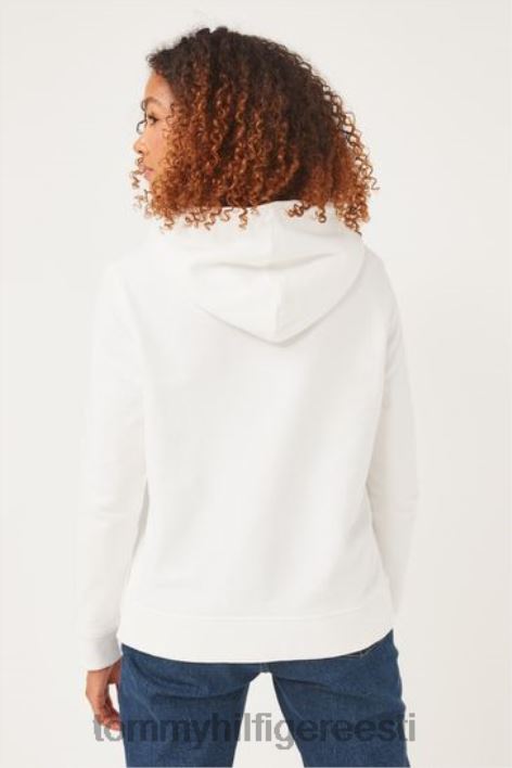 naturaalne ülikooli kapuuts RJV623738 valge Tommy Hilfiger