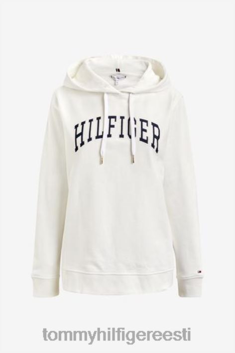 naturaalne ülikooli kapuuts RJV623738 valge Tommy Hilfiger