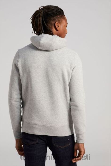 põhilogoga kapuuts RJV623031 hall Tommy Hilfiger