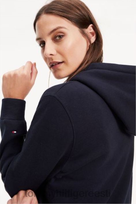 pärandi logoga kapuuts RJV623014 valge Tommy Hilfiger