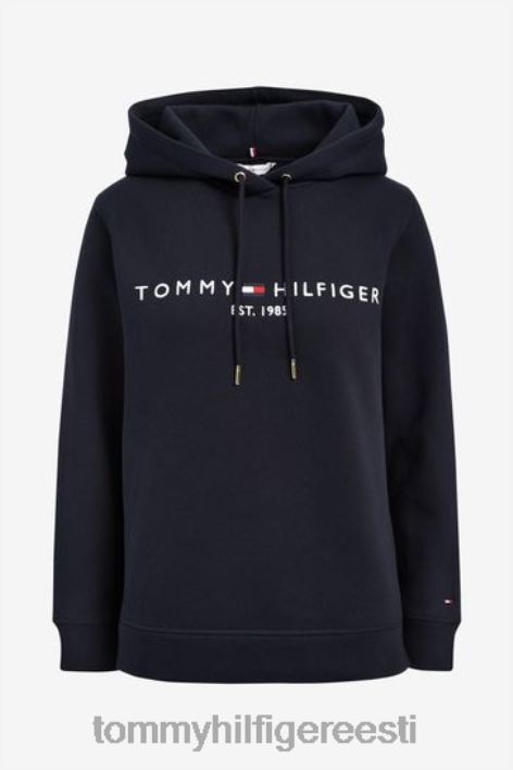 pärandi logoga kapuuts RJV623014 valge Tommy Hilfiger