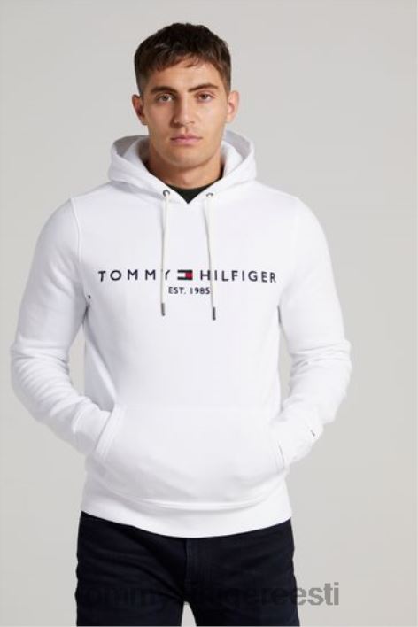suur ja kõrge logoga kapuuts RJV623739 valge Tommy Hilfiger