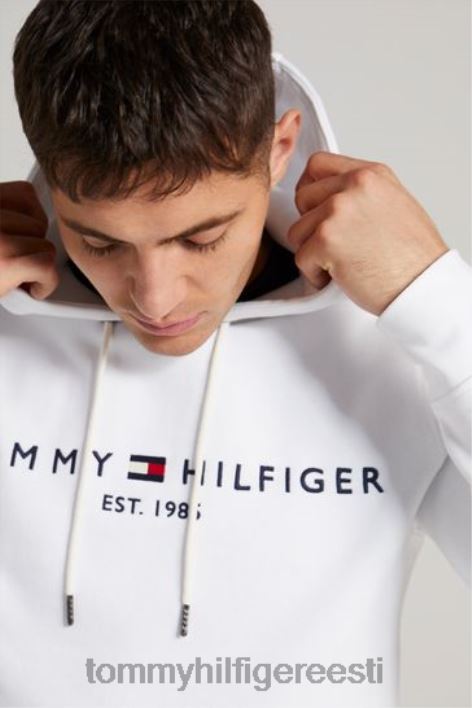 suur ja kõrge logoga kapuuts RJV623739 valge Tommy Hilfiger