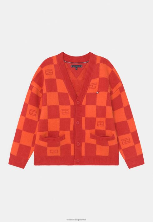 kabe kardigan kardigan RJV625432 punane Tommy Hilfiger