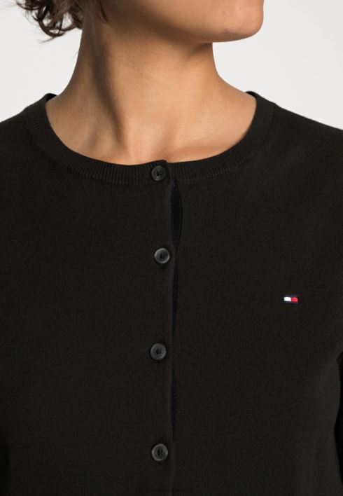 pärand nööbiga kardigan kardigan RJV624352 must Tommy Hilfiger