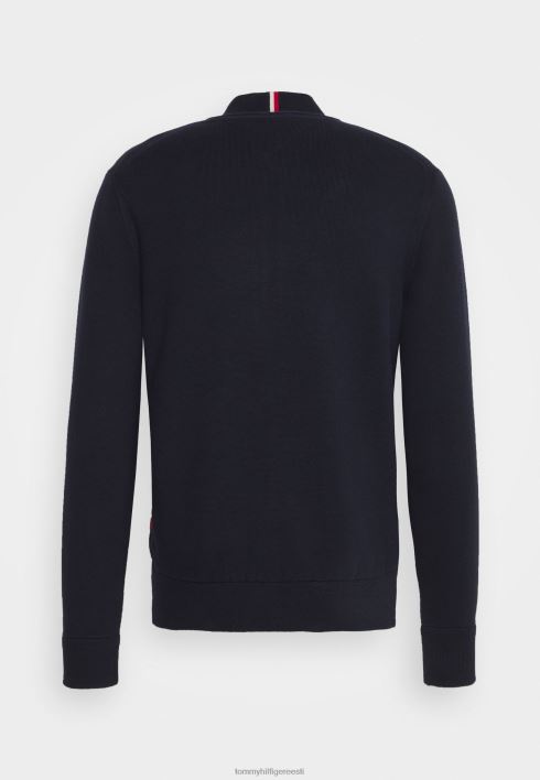 peen tõmblukuga pesapallikardigan RJV627939 kõrbe taevas Tommy Hilfiger