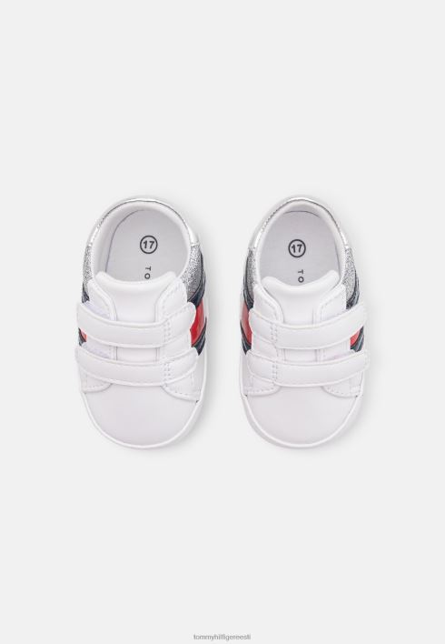 esimesed kingad RJV625212 valge/hõbedane Tommy Hilfiger