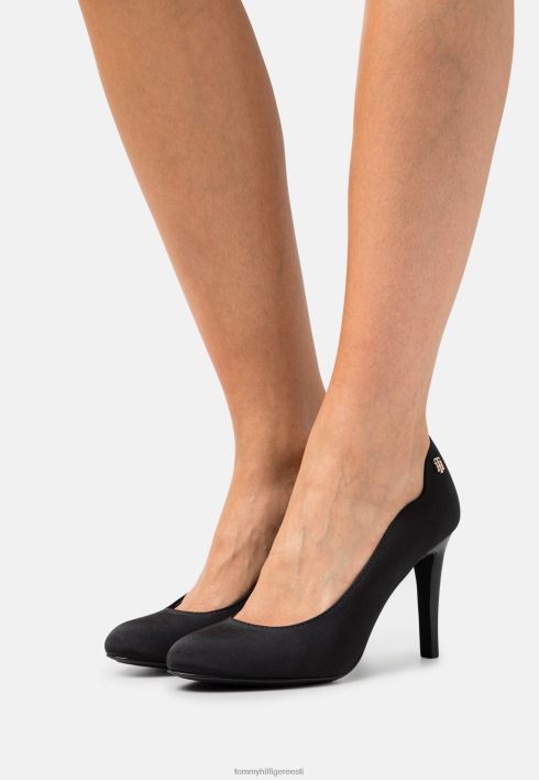 hädavajalikud kõrged kontsad RJV624409 must Tommy Hilfiger