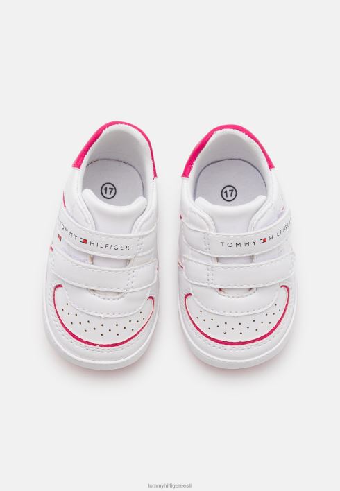 unisex esimesed kingad RJV625991 valge/fuksia Tommy Hilfiger