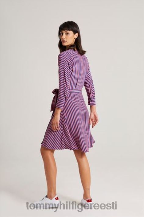 bandana midi kleit RJV623338 sinine Tommy Hilfiger