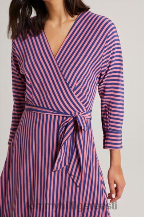 bandana midi kleit RJV623338 sinine Tommy Hilfiger