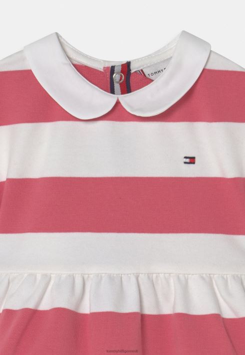 beebi ragbi triibuline kleit päevakleit RJV628046 sügav arbuus Tommy Hilfiger