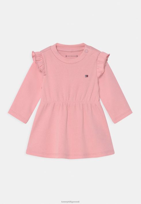 beebi volangiga kleit jersey kleit RJV625177 roosa varjund Tommy Hilfiger