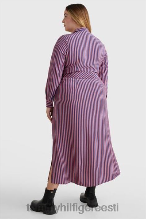 curve maxi särk kleit RJV623284 sinine Tommy Hilfiger