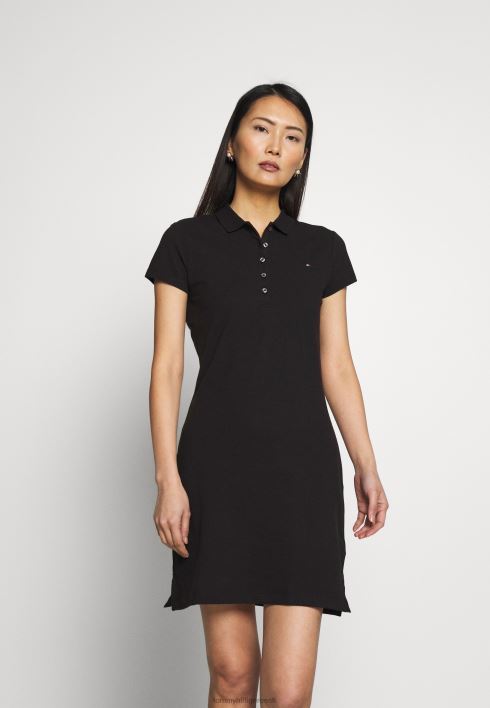 õhuke kleit päevakleit RJV627861 must Tommy Hilfiger