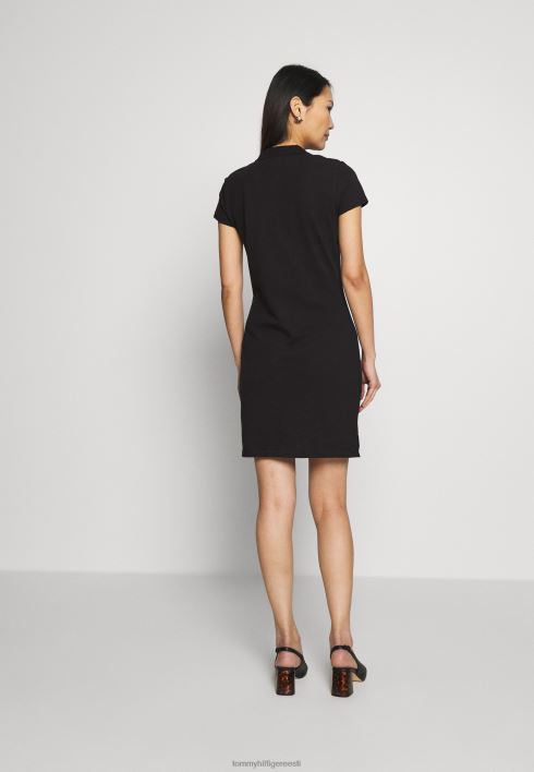 õhuke kleit päevakleit RJV627861 must Tommy Hilfiger