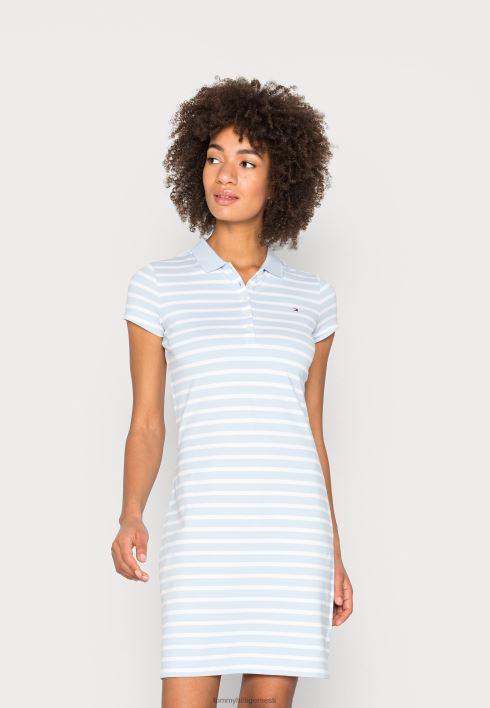 õhuke kleit triibuline päevakleit RJV627649 bretoon/tuulesinine valge Tommy Hilfiger