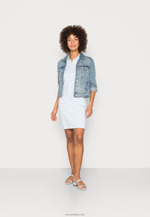 õhuke kleit triibuline päevakleit RJV627649 bretoon/tuulesinine valge Tommy Hilfiger