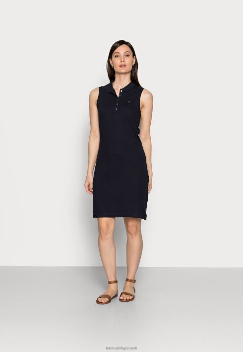 õhuke särk kleit RJV624785 sinine Tommy Hilfiger