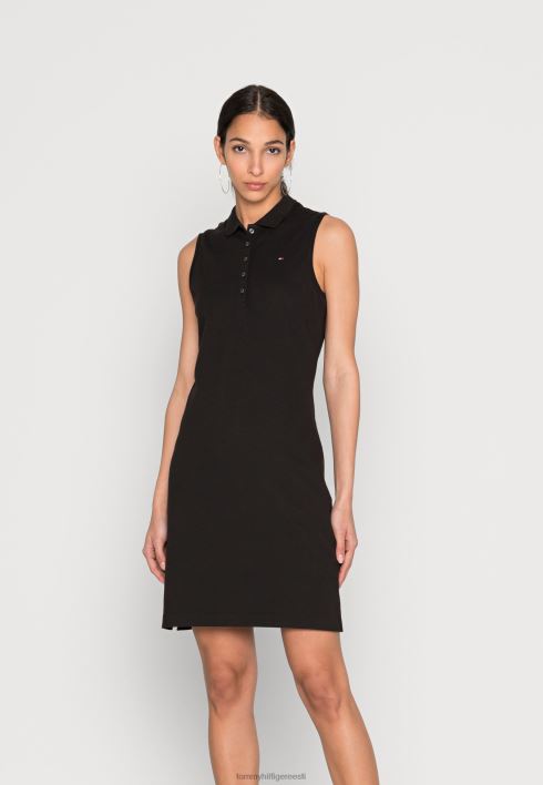 õhuke särk kleit RJV625185 must Tommy Hilfiger