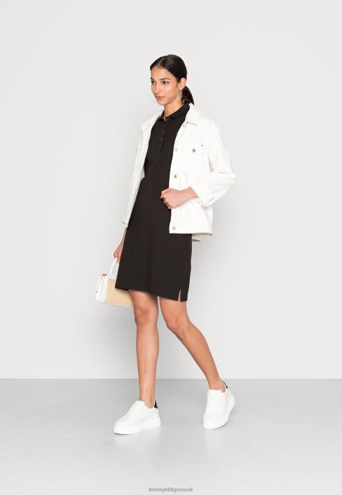 õhuke särk kleit RJV625185 must Tommy Hilfiger