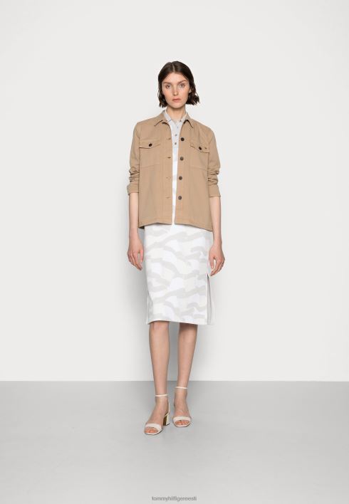 icon polo midi kleit päevakleit RJV628360 valge Tommy Hilfiger