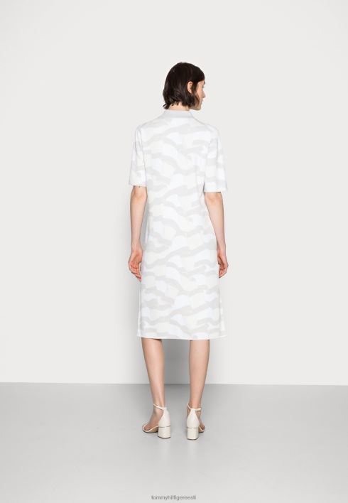 icon polo midi kleit päevakleit RJV628360 valge Tommy Hilfiger
