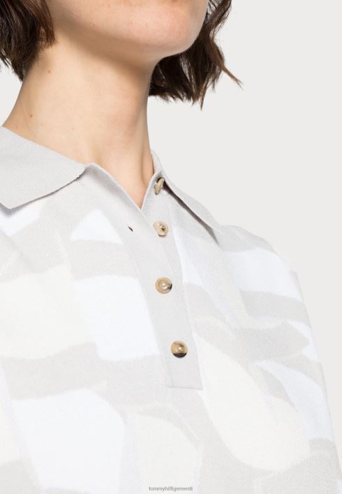 icon polo midi kleit päevakleit RJV628360 valge Tommy Hilfiger