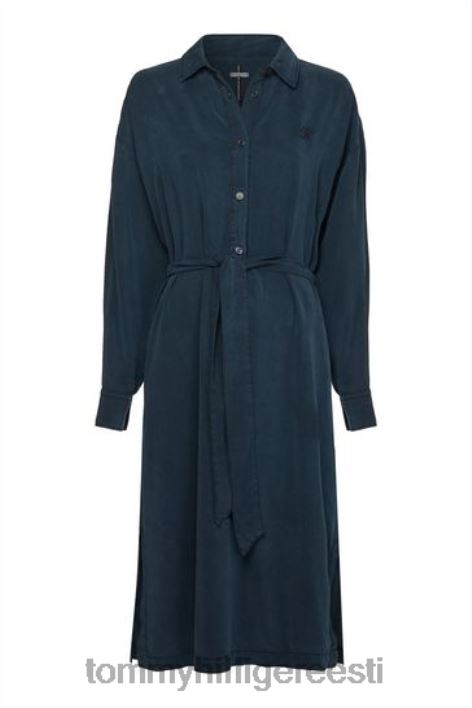 indigo ragbi midi kleit RJV623373 sinine Tommy Hilfiger