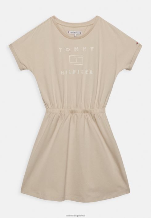 jersey kleit RJV628313 beež Tommy Hilfiger