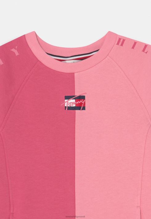 kahetooniline päevakleit RJV628475 värske roosa Tommy Hilfiger