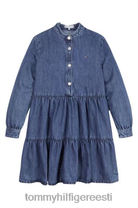 kanepist teksariidest kleit RJV623246 sinine Tommy Hilfiger