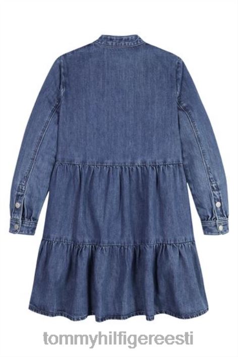 kanepist teksariidest kleit RJV623246 sinine Tommy Hilfiger