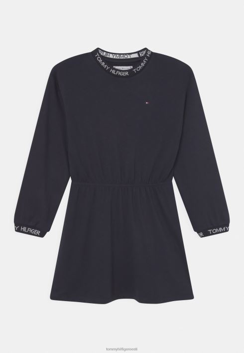 kaubamärgiga kleit jersey kleit RJV625400 kõrbe taevas Tommy Hilfiger