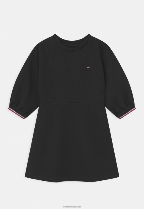 kleit kampsun kleit RJV627795 must Tommy Hilfiger